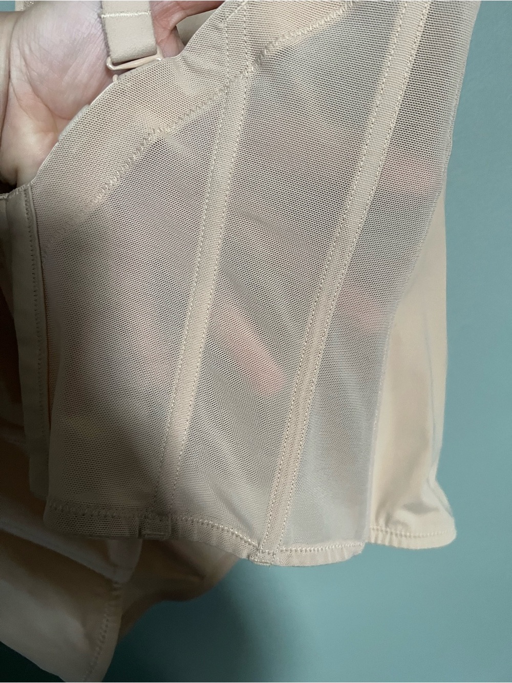 NWT- CACIQUE Nude Longline Strapless Bustier - Picture 5 of 7